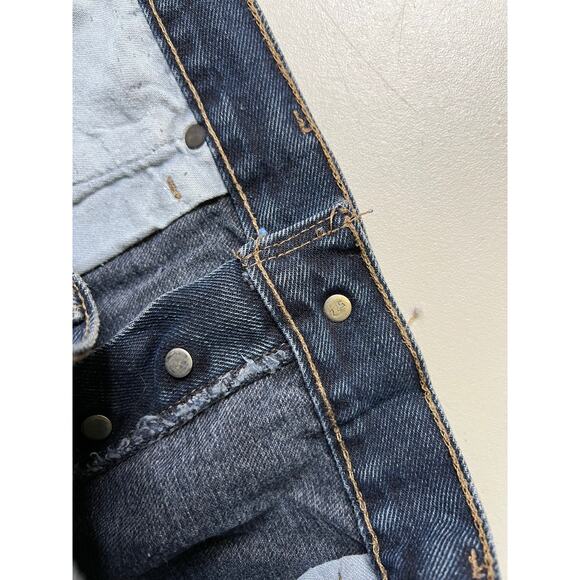 Levi’s 501 Jeans 38 Made in USA Button Fly Dark Wash 80s Actual Sz 35x29.5 - Picture 4 of 13